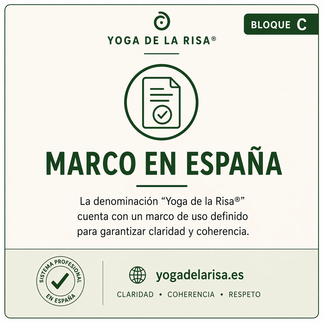 Bloque C - Marco en España