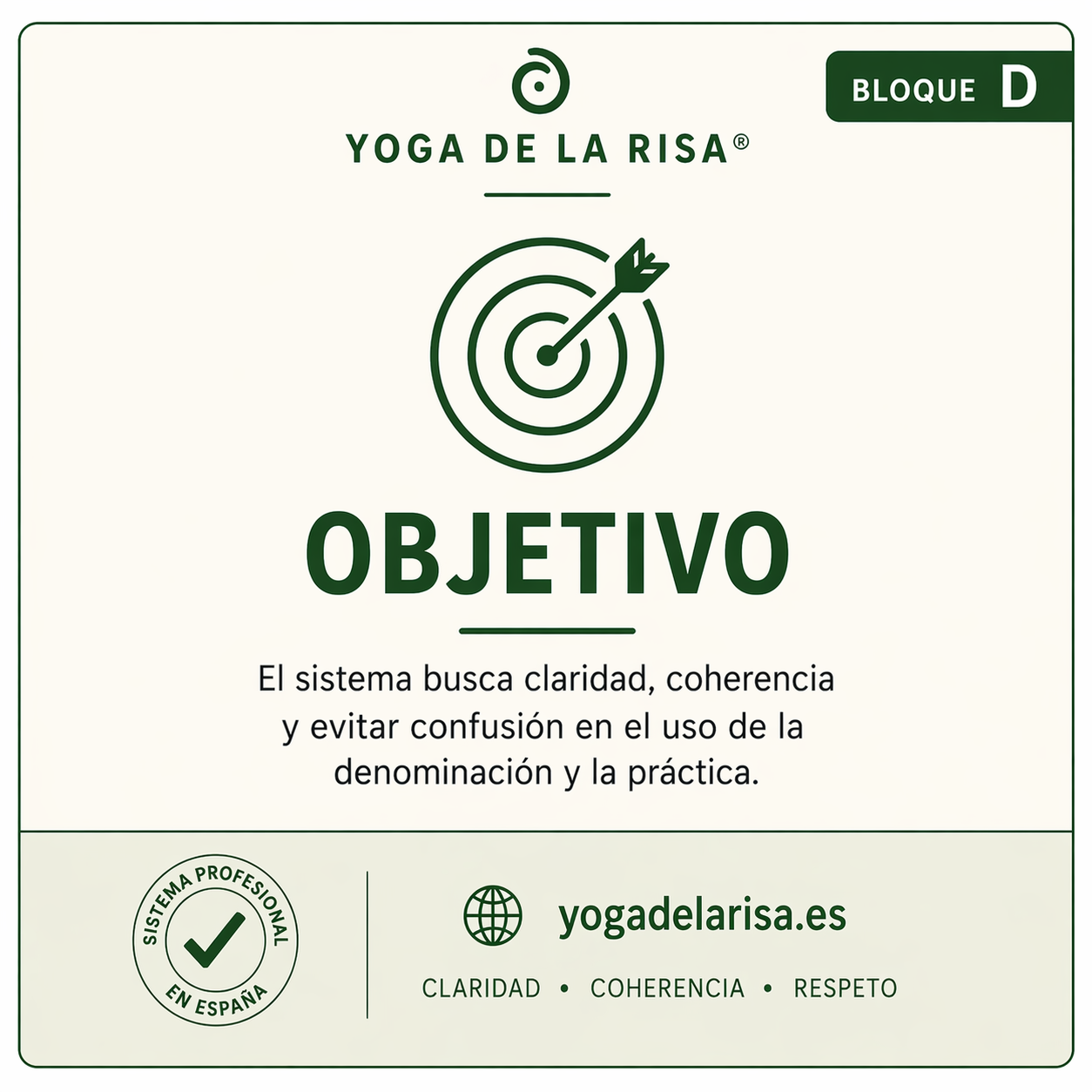 Bloque D - Objetivo
