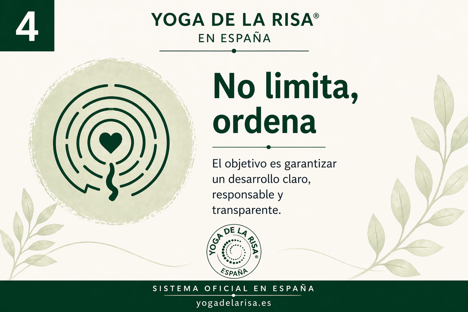 Card institucional sobre el objetivo del sistema en España
